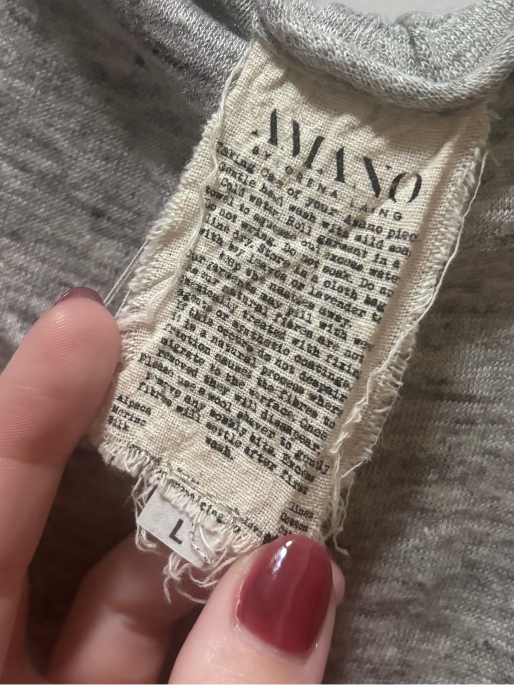 Amano by Lorena Laing Grey Maxi Dress